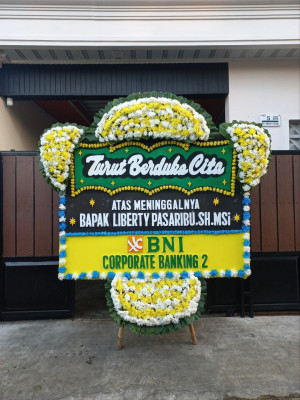 Papan Bunga Duka di Mempawah Timur