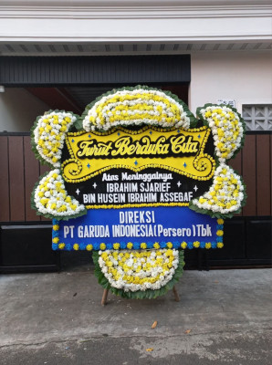 Papan Bunga Duka di Mempawah Timur