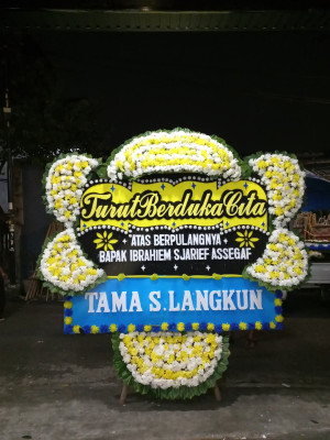 Papan Bunga Duka di Mempawah Timur