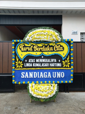 Papan Bunga Duka di Mempawah Timur