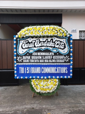 Papan Bunga Duka di Mempawah Timur